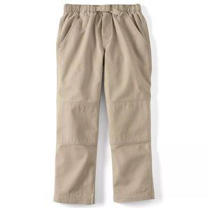 Boys Land’s End Husky Iron Knee Pull On Climber Pants, NWT